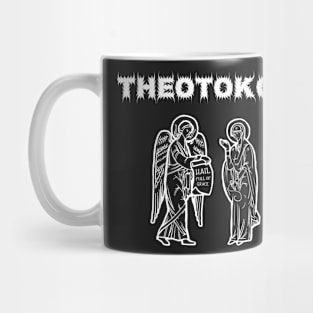 Theotokos Mary Mother of God Gothic Mug